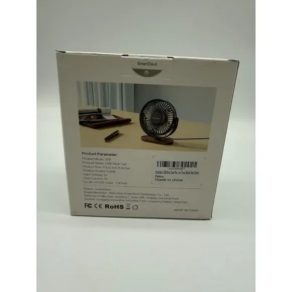 SMARTDEVIL USB Small Desk Fan - Picture 3 of 6